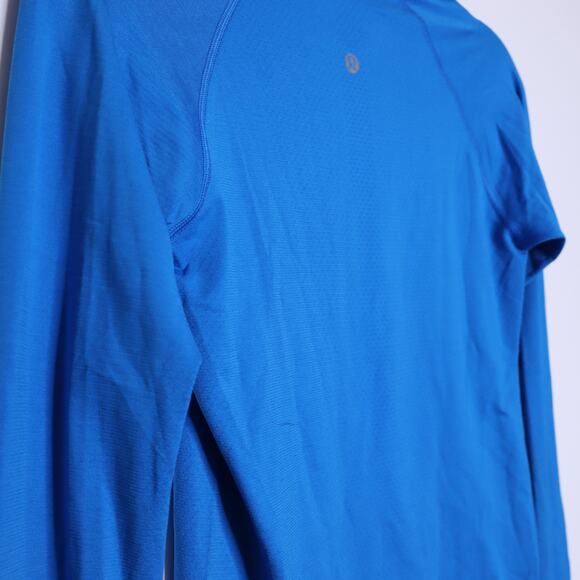 LULULEMON Swiftly Tech Long Sleeve Shirt Blazer Blue Stretch Active Women's 6 - Picture 10 of 12